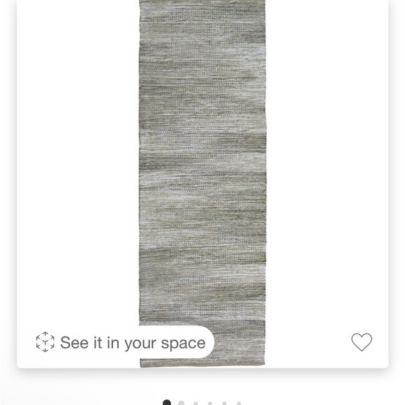 NWT THRESHOLD WOVEN RUNNER RUG - Picture 4 of 5